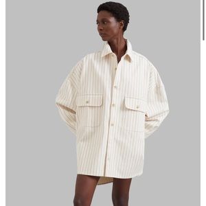 THE FRANKIE SHOP Dallas Denim Overshirt